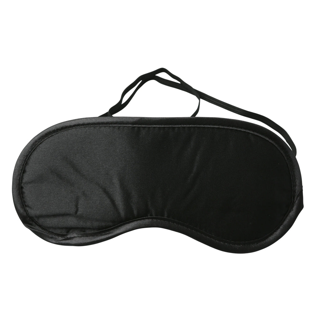 Sex and Mischief Satin Blindfold - Black – soft-satin | Fu'Cha Exotics