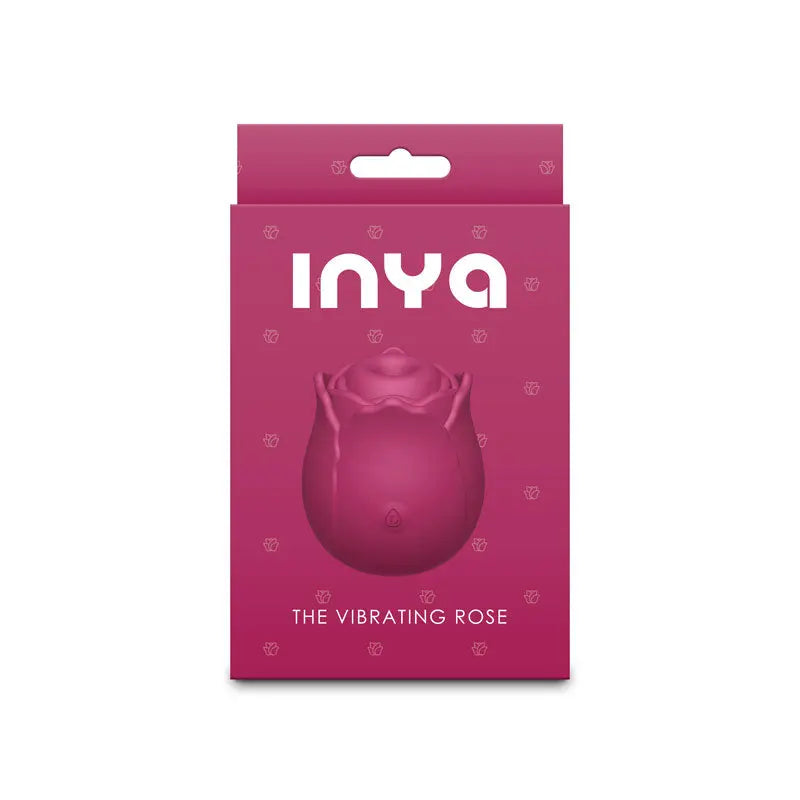 Inya the Vibrating Rose - Red – body-safe materials | Fu'Cha Exotics
