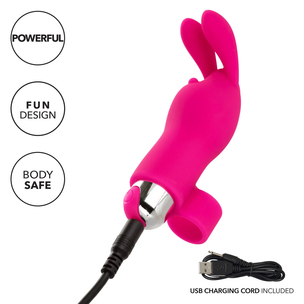 Intimate Play Rechargeable Finger Bunny – body-safe materials | Fu'Cha Exotics