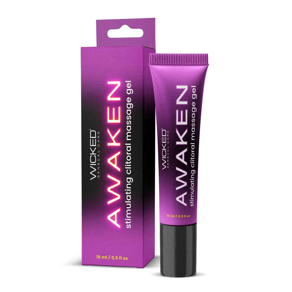Awaken Stimulating Clitoral Massaging Gel - 0.5 Oz. – body-safe materials | Fu'Cha Exotics