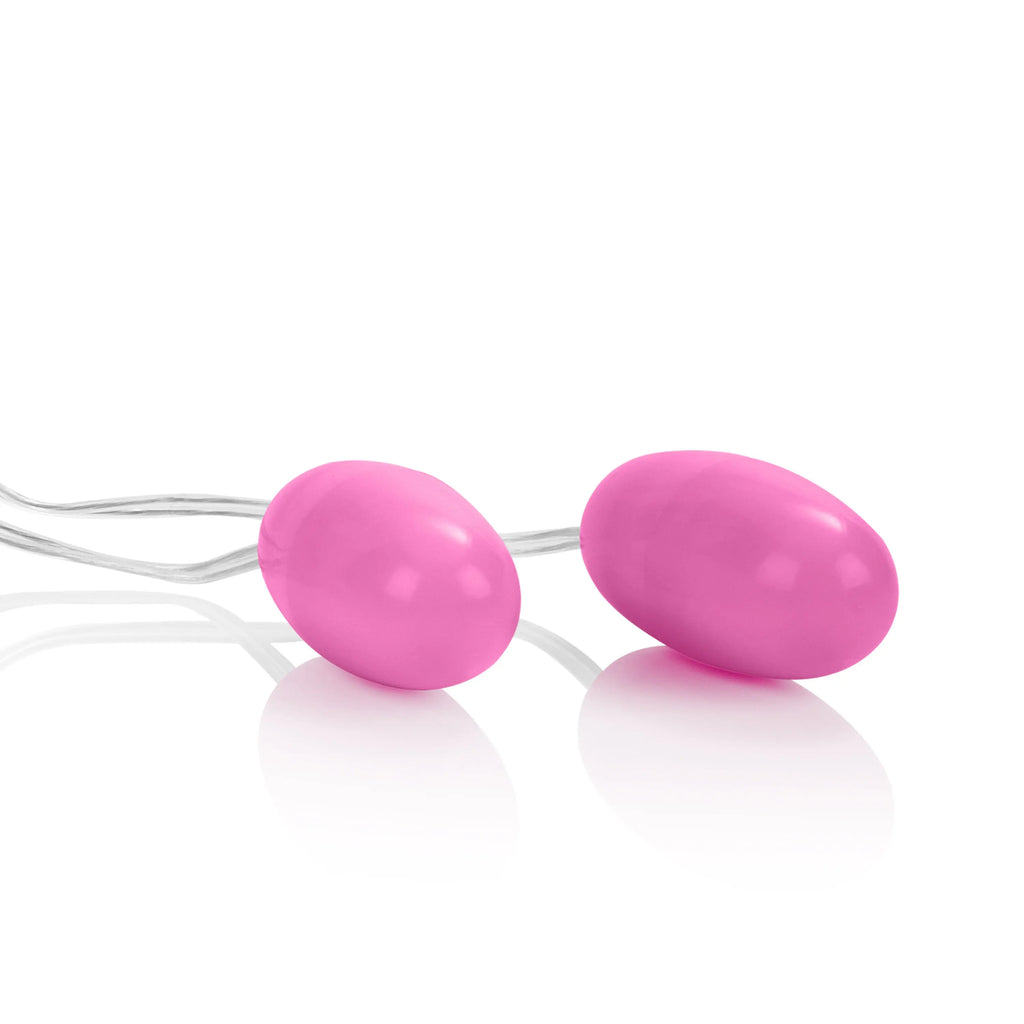 Pocket Exotics Vibrating Double Pink Passion Bullets - Pink – body-safe materials | Fu'Cha Exotics