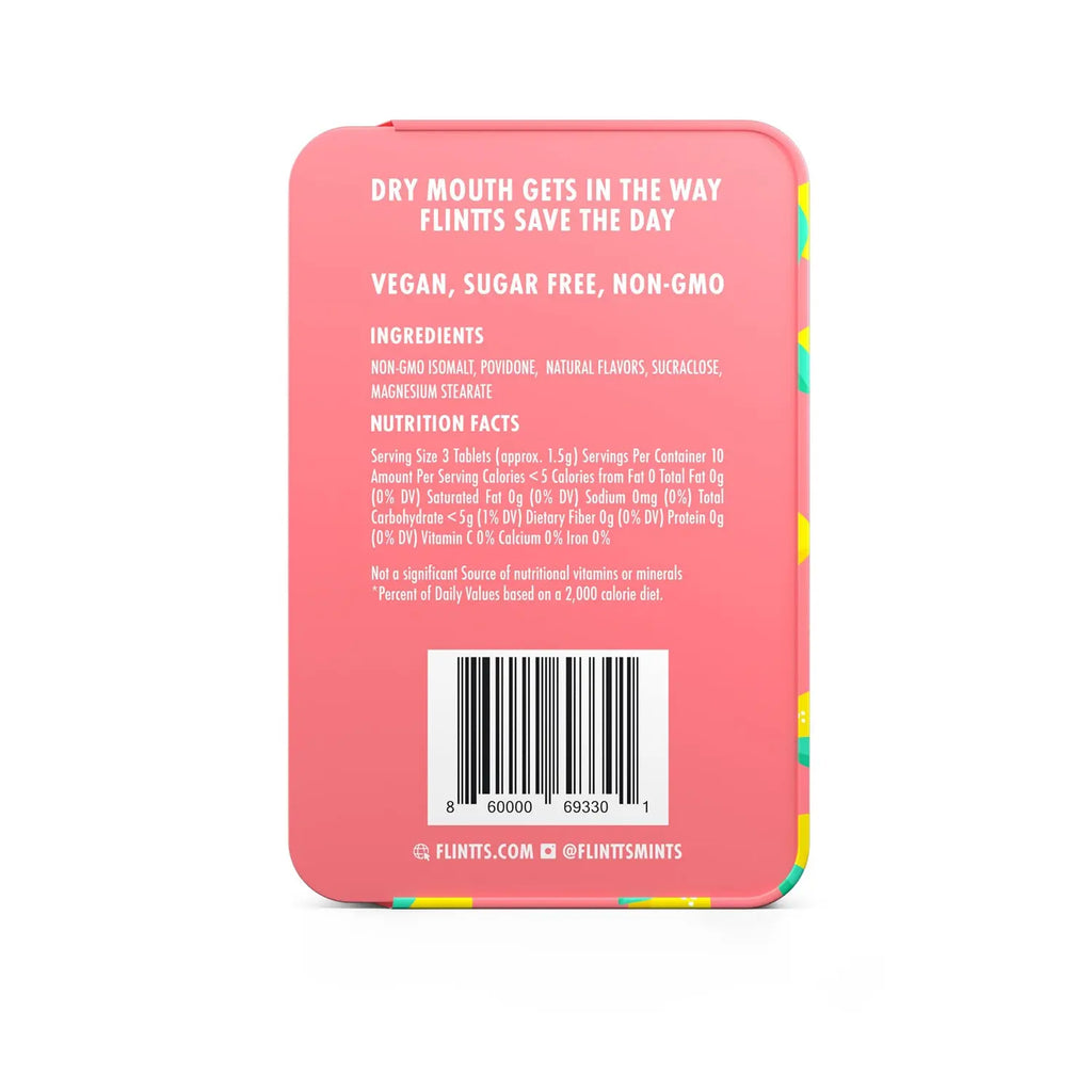 Flintts Mouth Watering Mints Lemon - F-Strength 250 – body-safe materials | Fu'Cha Exotics