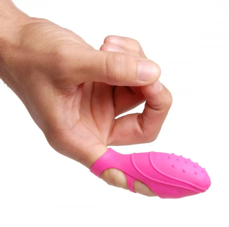Bang Her Silicone G-Spot Finger Vibe Pink – body-safe silicone | Fu'Cha Exotics