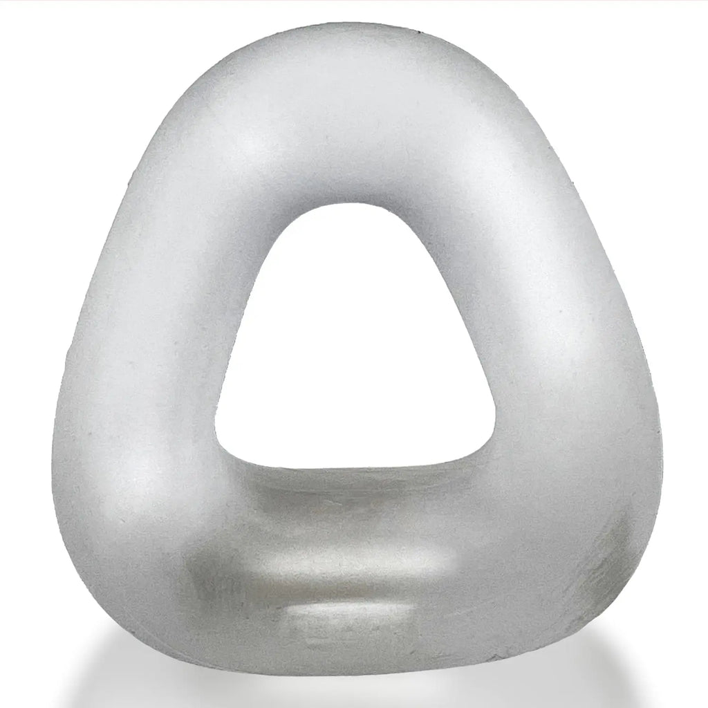 Zoid - Trapazoid Lifter Cockring - Clear Ice – body-safe materials | Fu'Cha Exotics