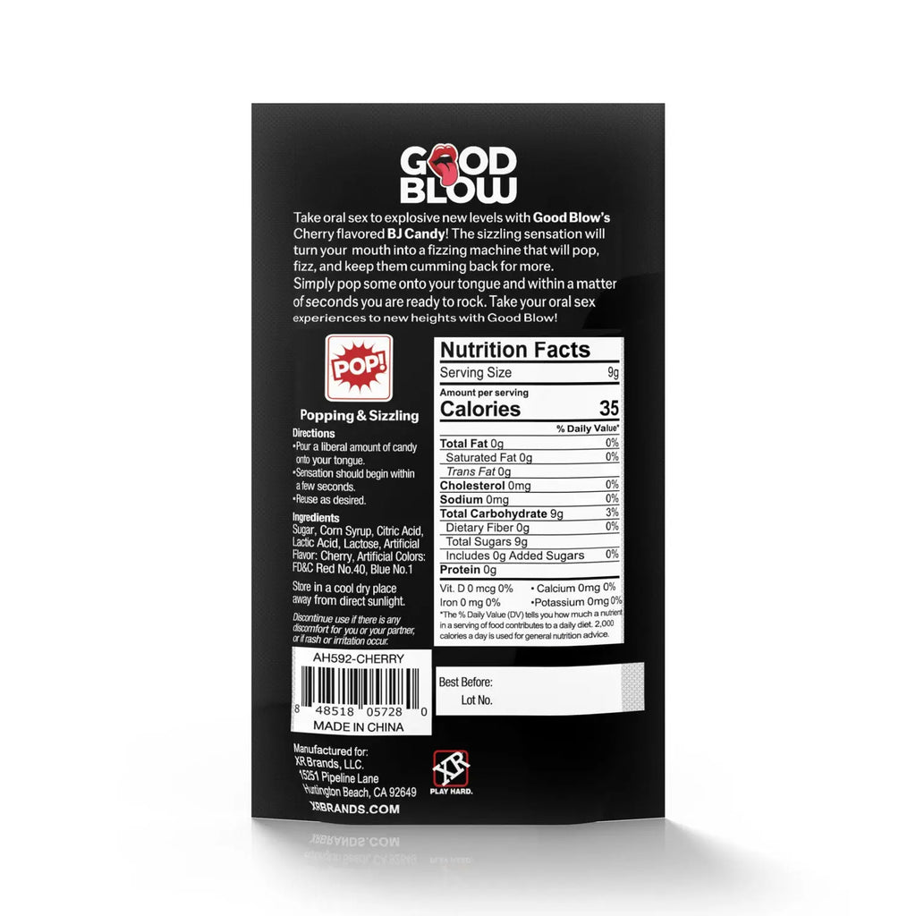 Candy Popping Oral Sex Candy - Cherry – body-safe materials | Fu'Cha Exotics