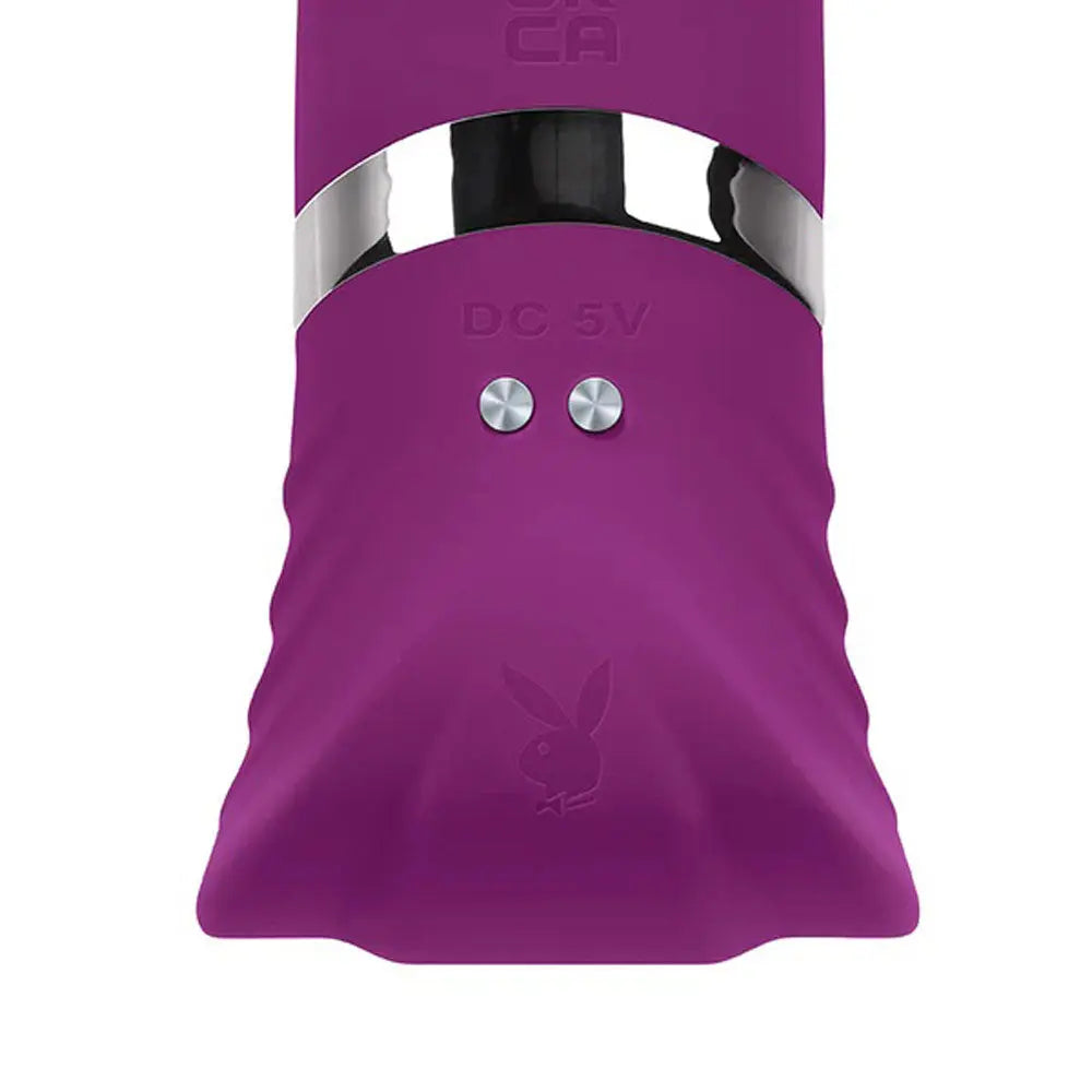 Playboy Pleasure - Tap That - Purple – body-safe materials | Fu'Cha Exotics