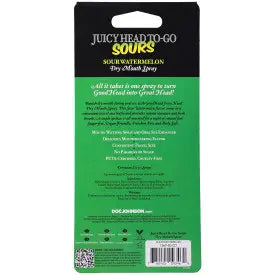 Goodhead Juicyhead Dry Mouth Spray to Go - Sour Watermelon .30 Oz – body-safe materials | Fu'Cha Exotics