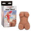 Cheap Thrills the Lifeguard - Brown – body-safe silicone suction stimulation | Fu'Cha Exotics
