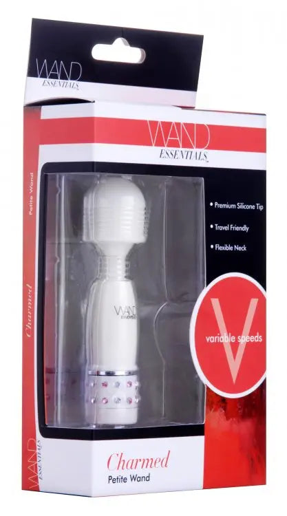 Charmed Petite Massage Wand – body-safe materials | Fu'Cha Exotics