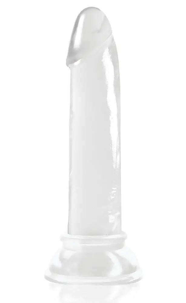 The 9's - Diclet's 7 Inch Jelly Dong - Clear Clear – body-safe materials | Fu'Cha Exotics