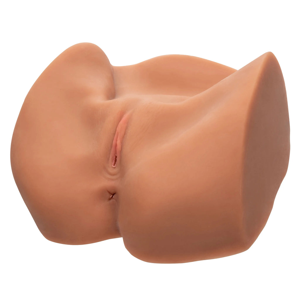 Stroke It Life-Size Pussy - Brown – body-safe materials | Fu'Cha Exotics