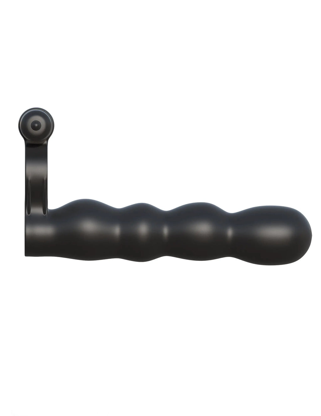 Fantasy C-Ringz Posable Partner Double Penetrator - Black – body-safe materials | Fu'Cha Exotics