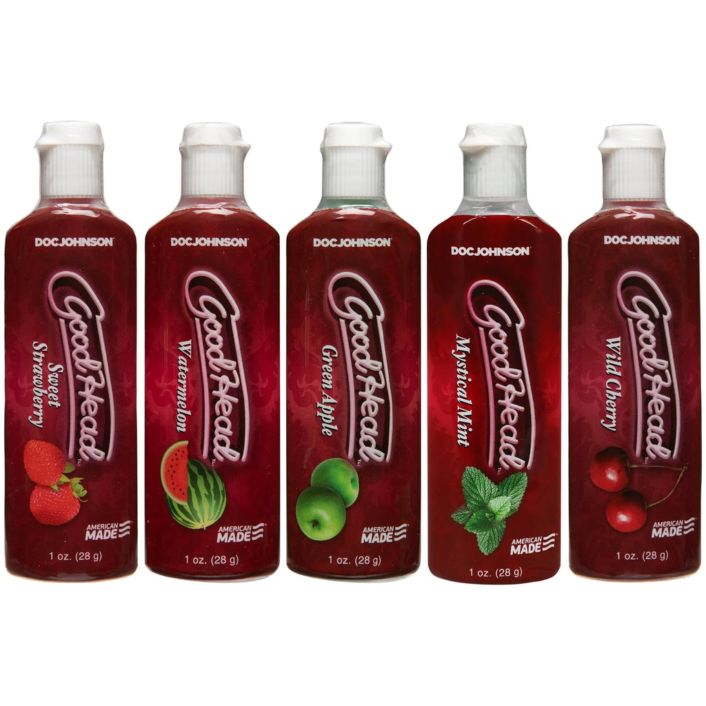 Good Head - Oral Delight Gel - 5 Pack – body-safe materials | Fu'Cha Exotics