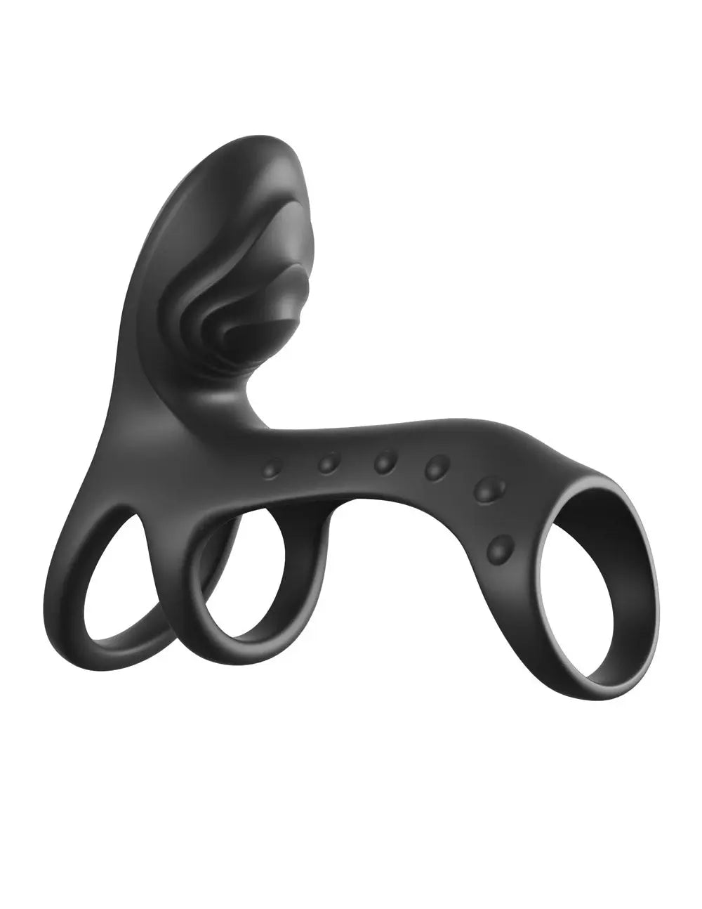 Fantasy C-Ringz Ultimate Couples Cage Pro - Black – body-safe materials | Fu'Cha Exotics