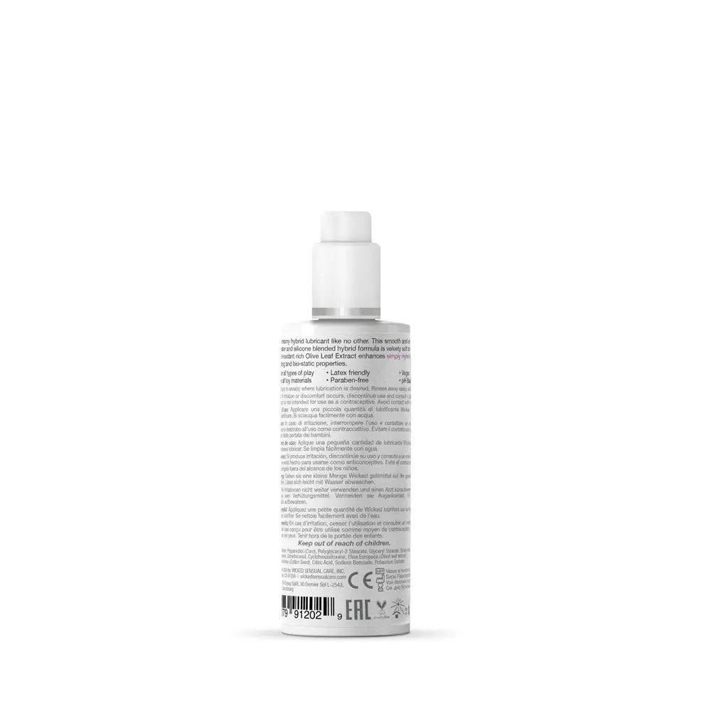 Simply Hybrid Fragrance Free Lubricant - 2.3 Fl. Oz. – body-safe materials | Fu'Cha Exotics
