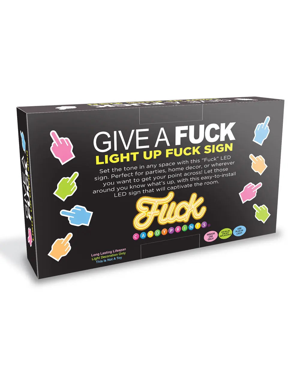 Neon Fuck Light Up Sign – body-safe materials | Fu'Cha Exotics