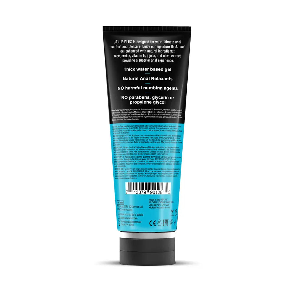 Aqua Jelle Plus - Anal Lubricant With Relaxants 8 Oz – body-safe materials | Fu'Cha Exotics