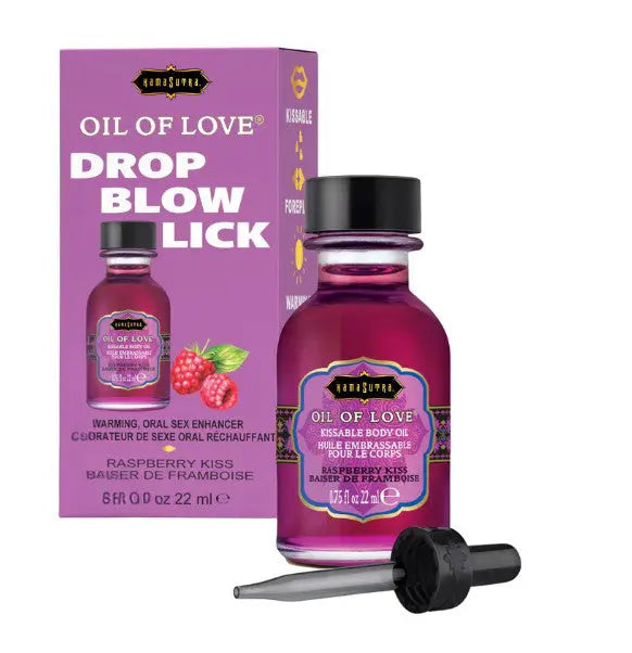 Oil of Love - Raspberry Kiss - 0.75 Fl. Oz. / 22 ml – body-safe materials | Fu'Cha Exotics