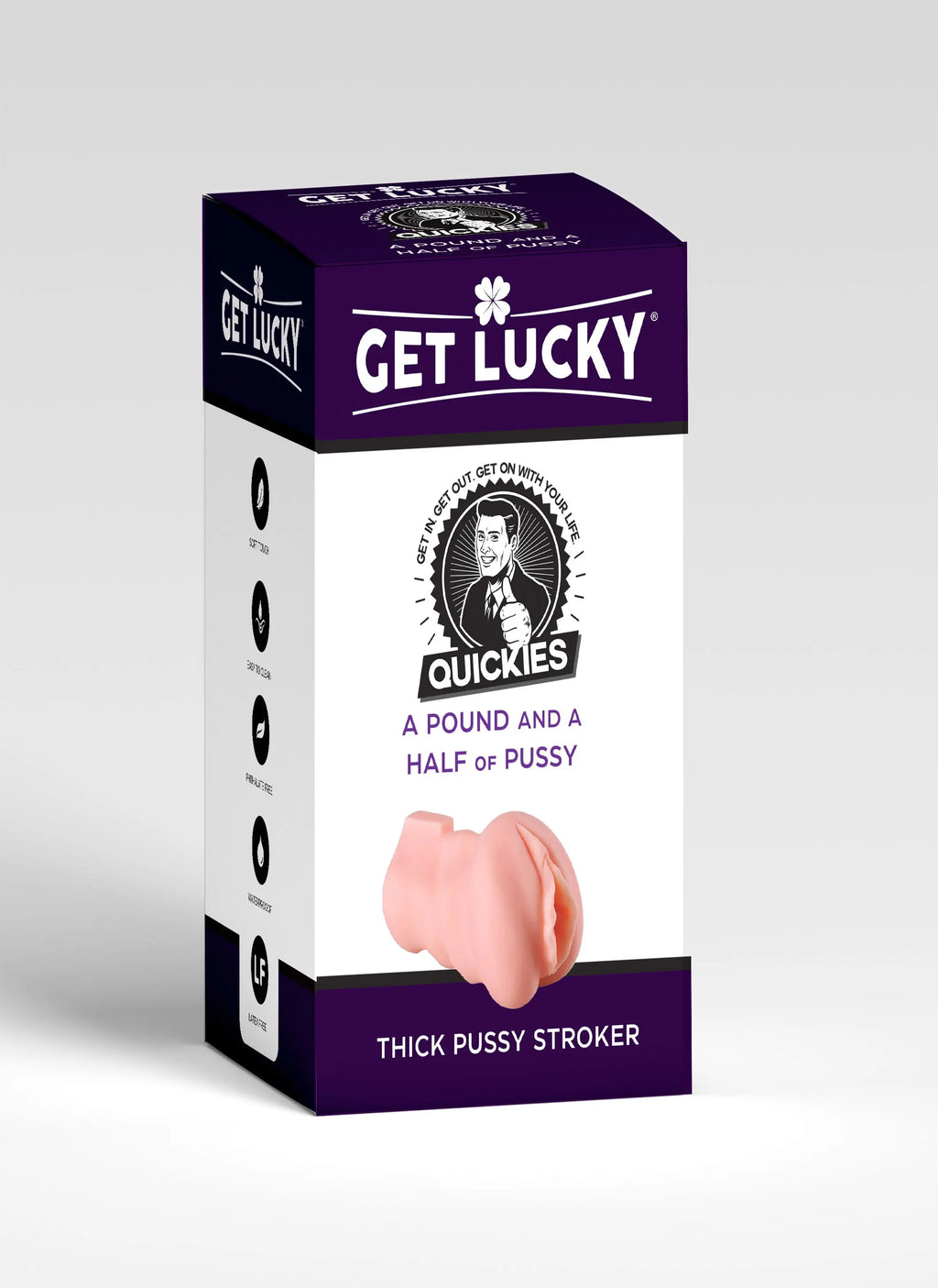 Quickies a Pound and a Half of Pussy Stroker – body-safe materials | Fu'Cha Exotics
