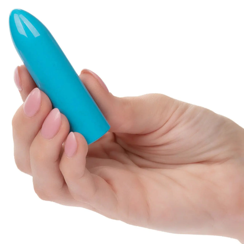 Turbo Buzz Classic Mini Bullet - Blue – body-safe materials 10 vibration modes | Fu'Cha Exotics