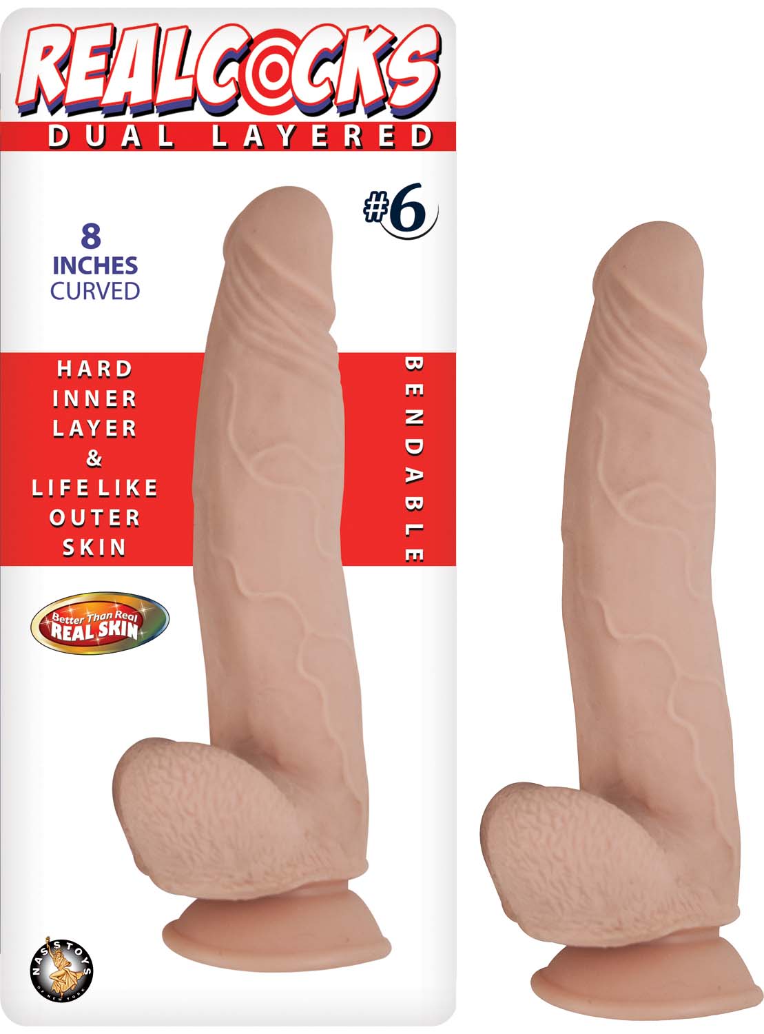 Realcocks Dual Layered #6 - Flesh