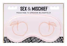 Peaches N Creame Blindfold - Pink – body-safe materials | Fu'Cha Exotics