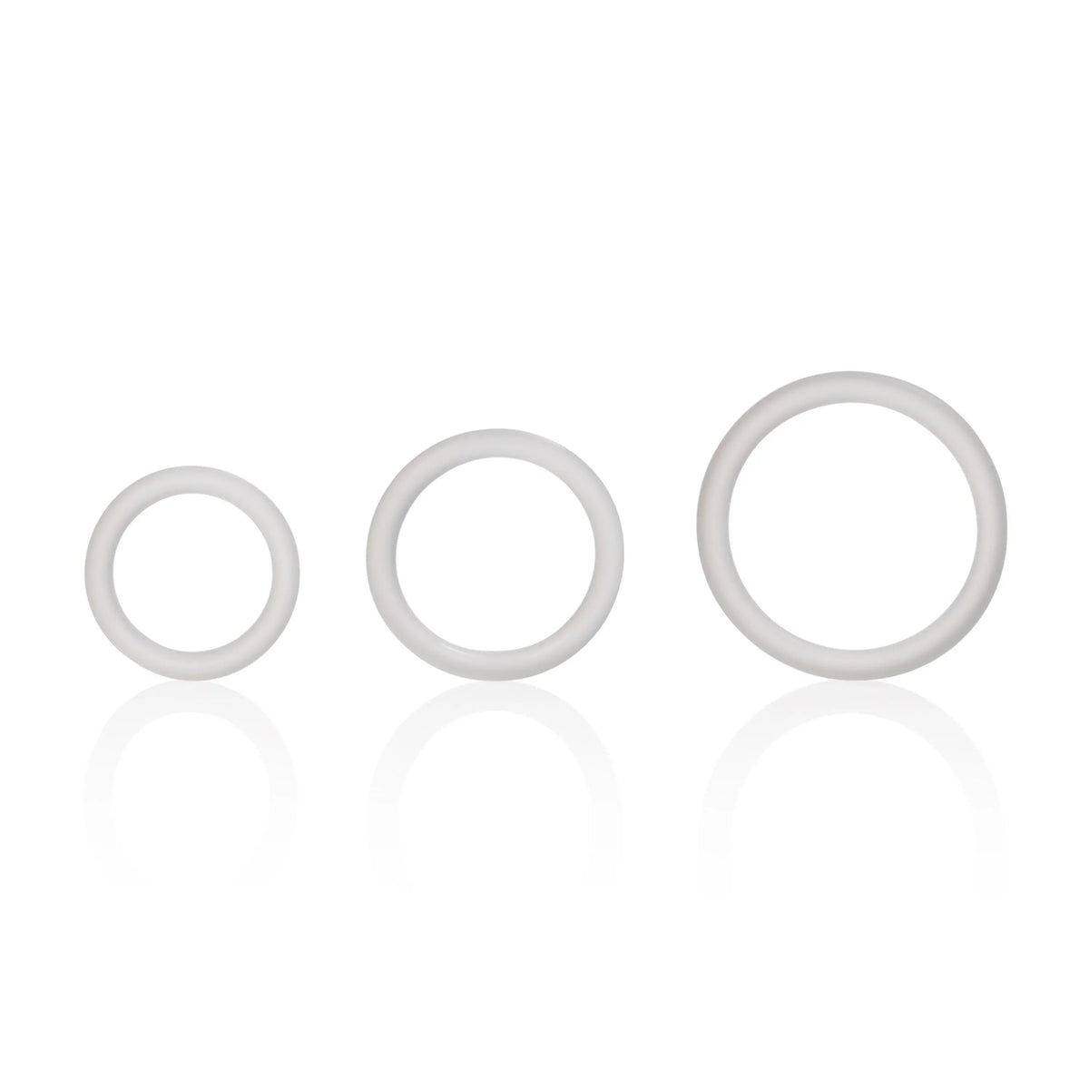 Silicone Support Rings - Clear – body-safe silicone | Fu'Cha Exotics