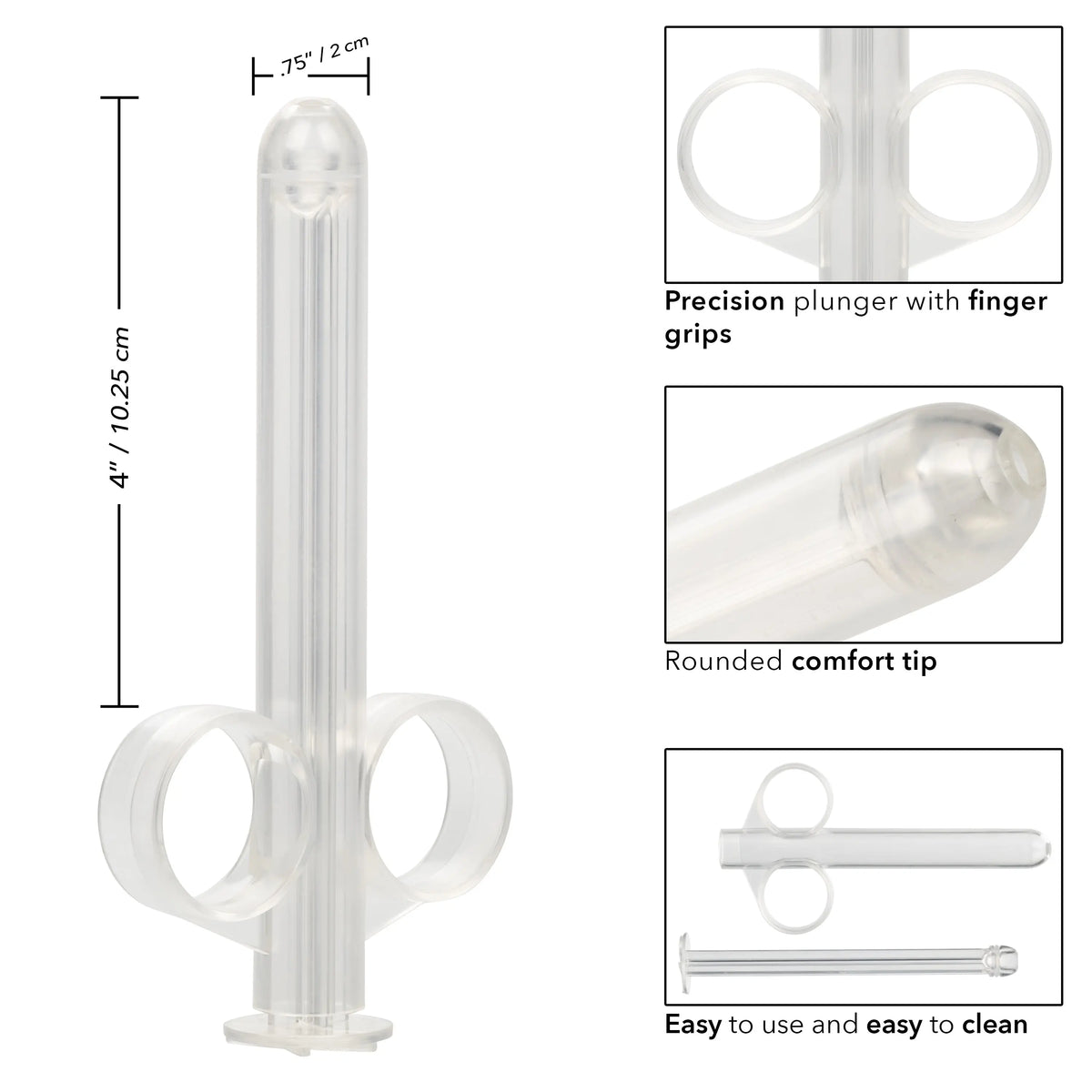 Xl Lube Tube - Clear – body-safe materials | Fu'Cha Exotics