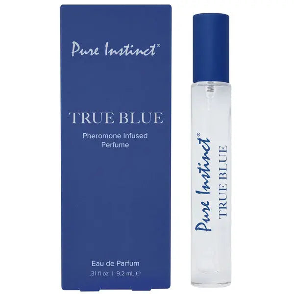 Pure Instinct Pheromone Perfume Spray True Blue 9.2 ml 0.31 Floz – body-safe materials | Fu'Cha Exotics