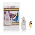 Vibrating gold bullet massager with cord