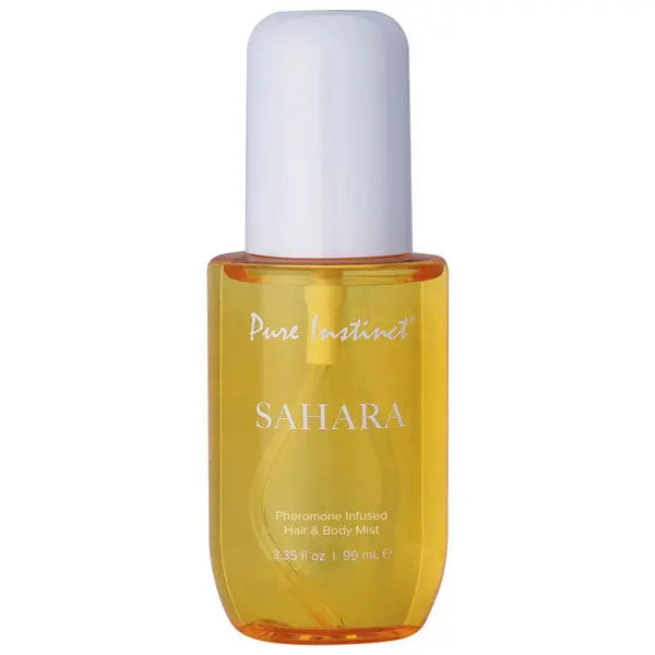 Pure Instinct Pheromone Hair and Body Mist Sahara 3.35oz – body-safe materials | Fu'Cha Exotics