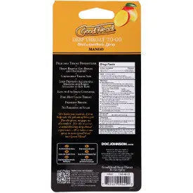 Goodhead Deep Throat Spray to Go Mango .30fl Oz – body-safe materials | Fu'Cha Exotics