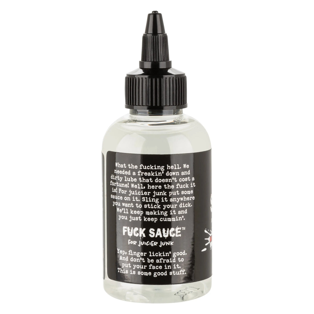 Fuck Sauce Water-Based Lubricant - 4 Oz – body-safe materials | Fu'Cha Exotics