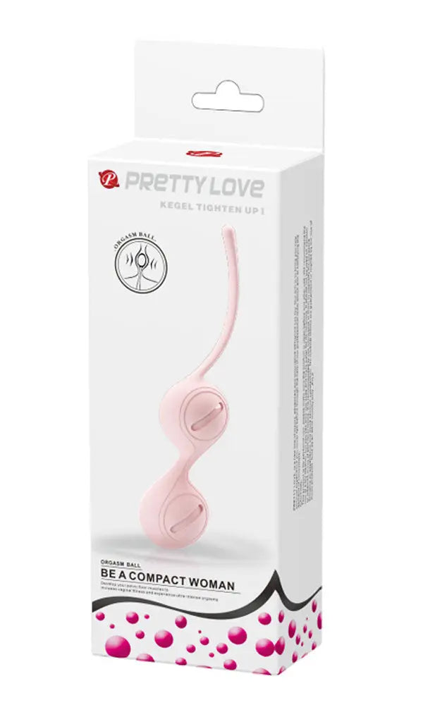 Pretty Love - Kegel Tighten Up 1 - Light Pink – body-safe materials | Fu'Cha Exotics