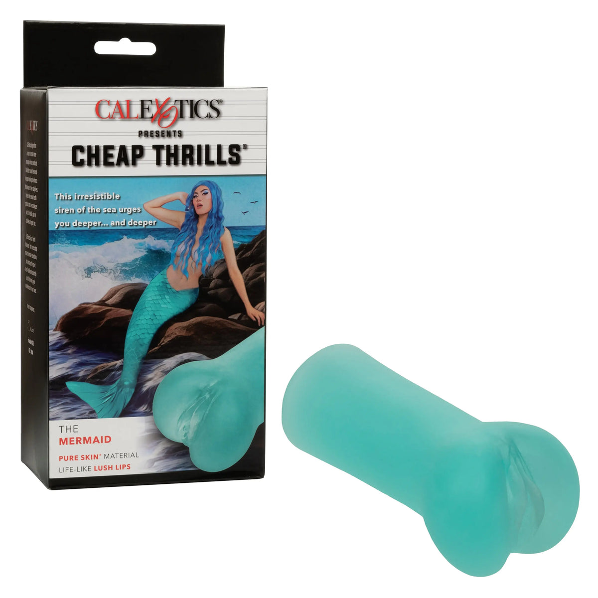 Cheap Thrills - the Mermaid - Teal – body-safe materials | Fu'Cha Exotics