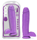 Neo - 11 Inch Dual Density Dildo - Neon Purple
