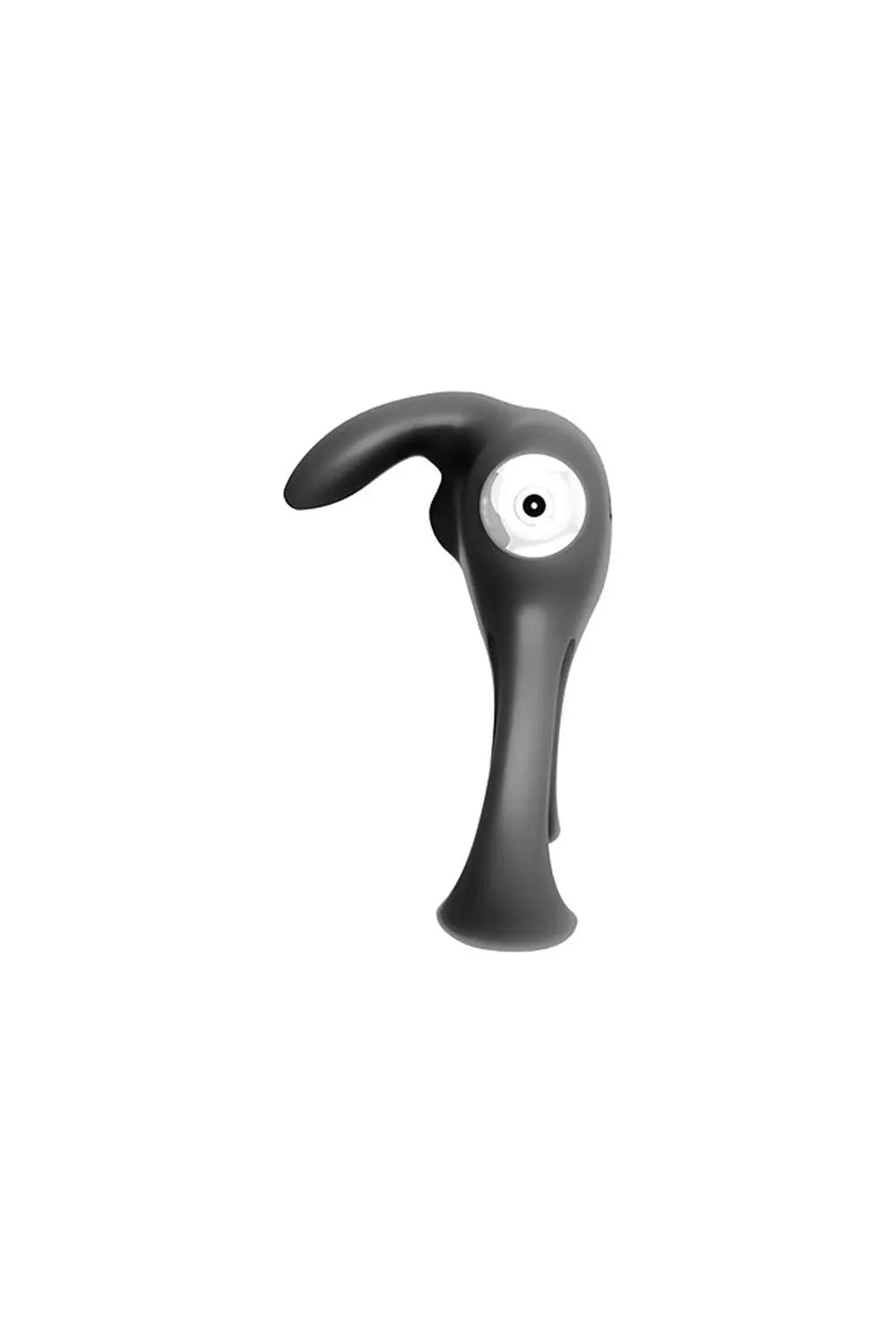 Thunder Bunny Rechargeable Dual Ring - Black Pearl – body-safe materials USB-rechargeable | Fu'Cha Exotics