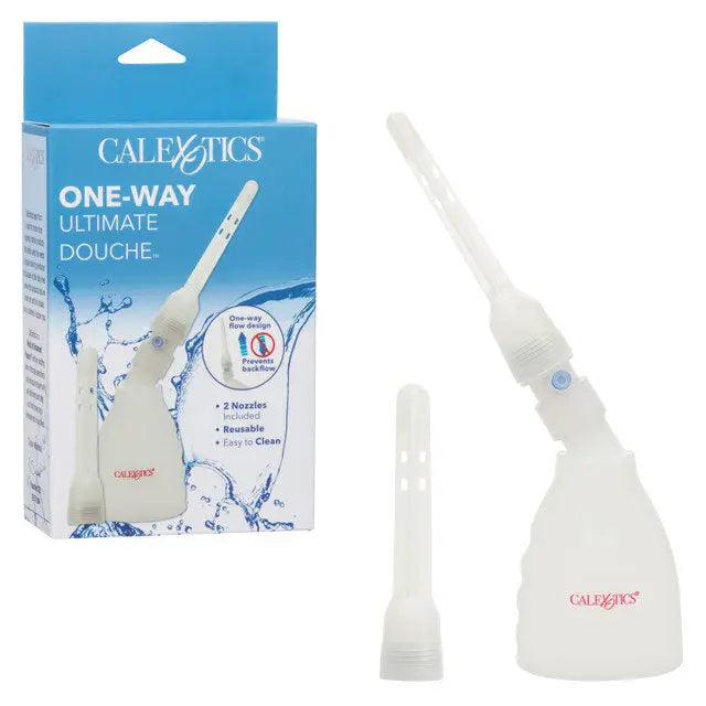 One-Way Ultimate Douche - Clear – body-safe materials | Fu'Cha Exotics