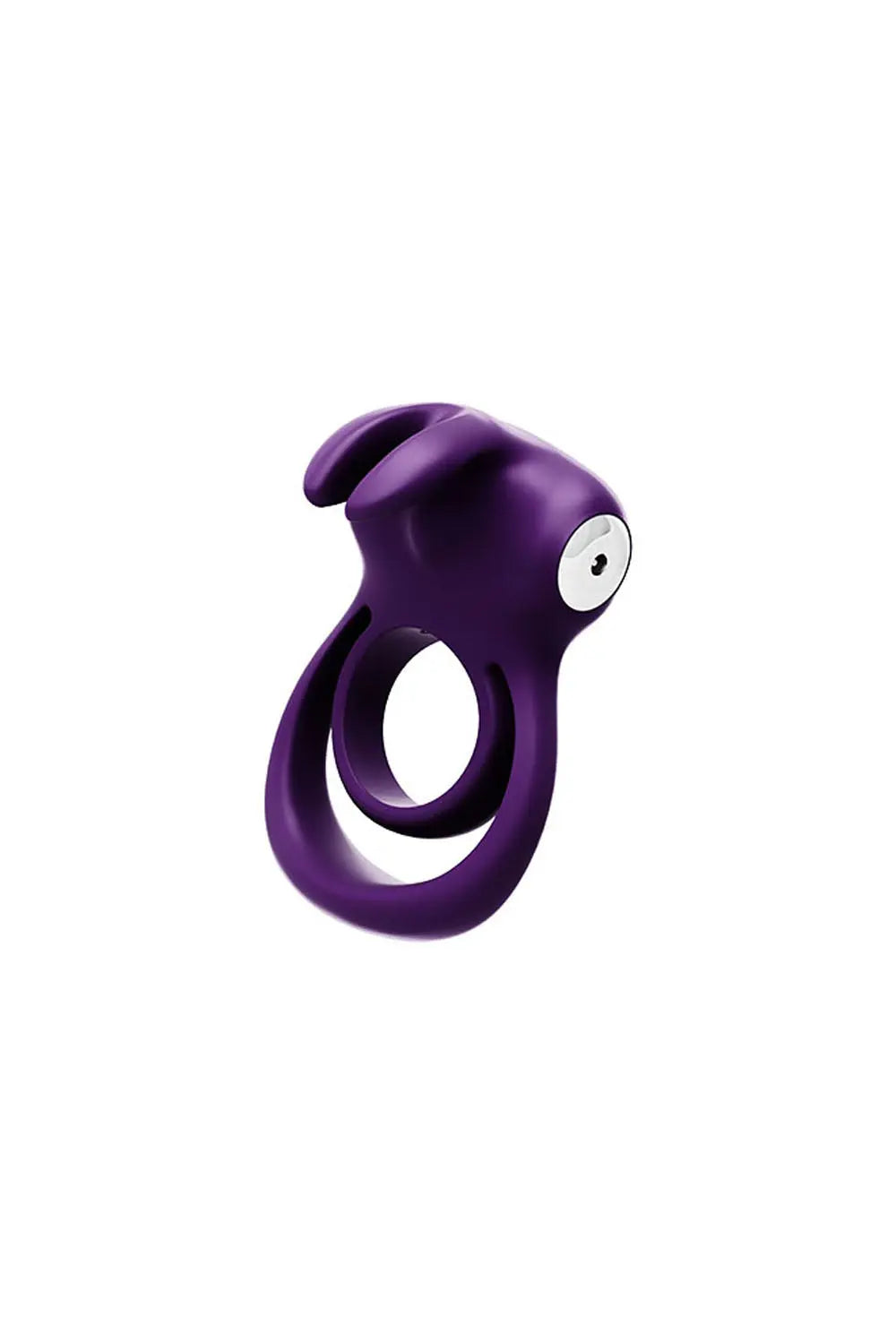 Thunder Bunny Rechargeable Dual Ring - Perfectly Purple – body-safe materials USB-rechargeable | Fu'Cha Exotics