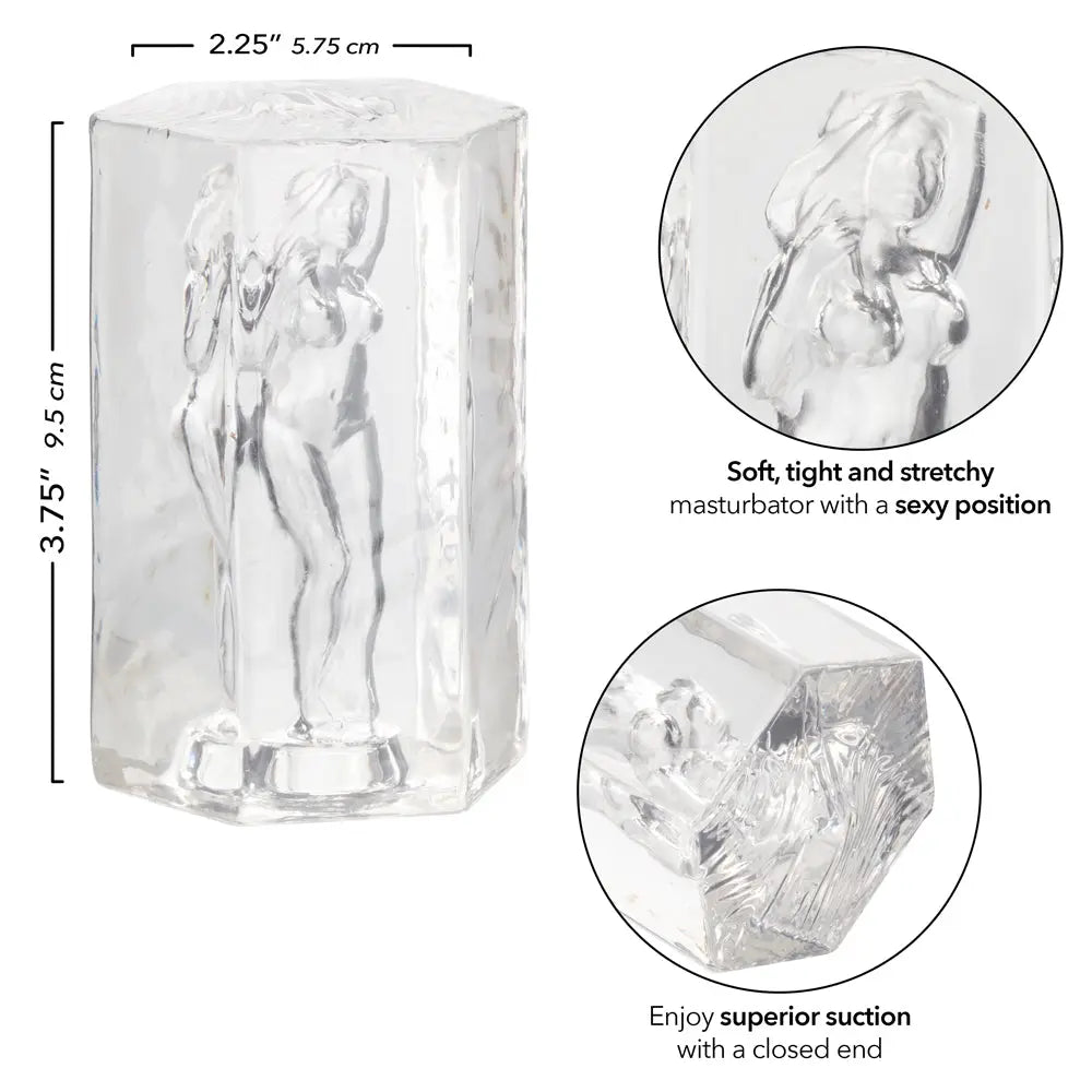 Girls Girls Girls - Olivia - Clear – body-safe materials | Fu'Cha Exotics