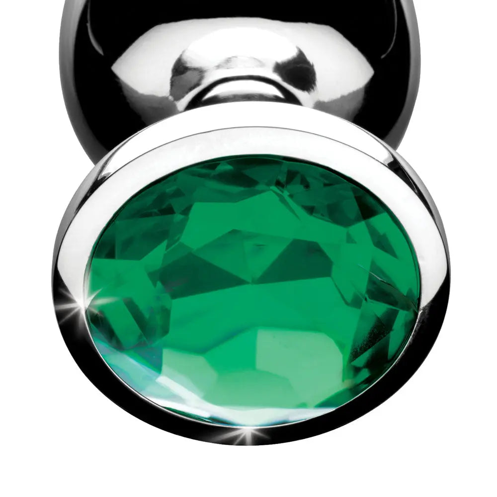 Emerald Gem Anal Plug Set – body-safe materials | Fu'Cha Exotics