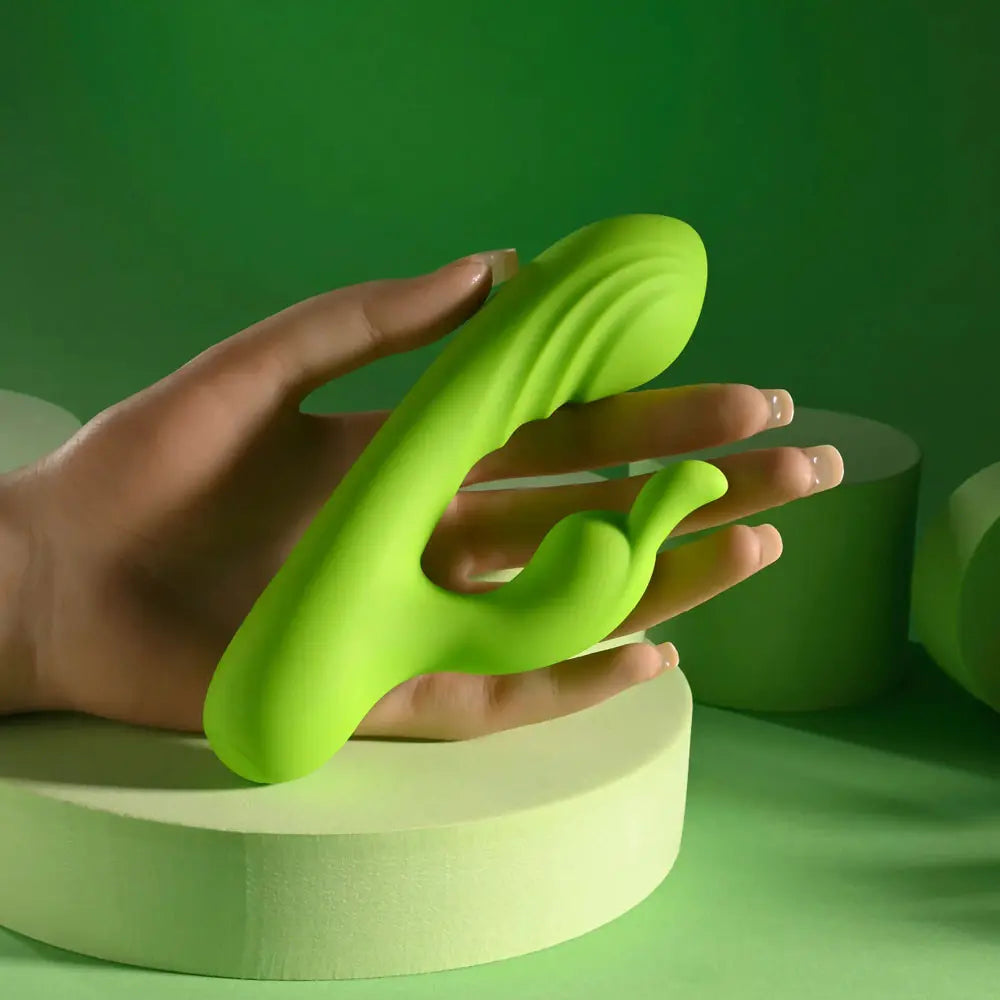 Brat Bunny - Green – body-safe materials | Fu'Cha Exotics
