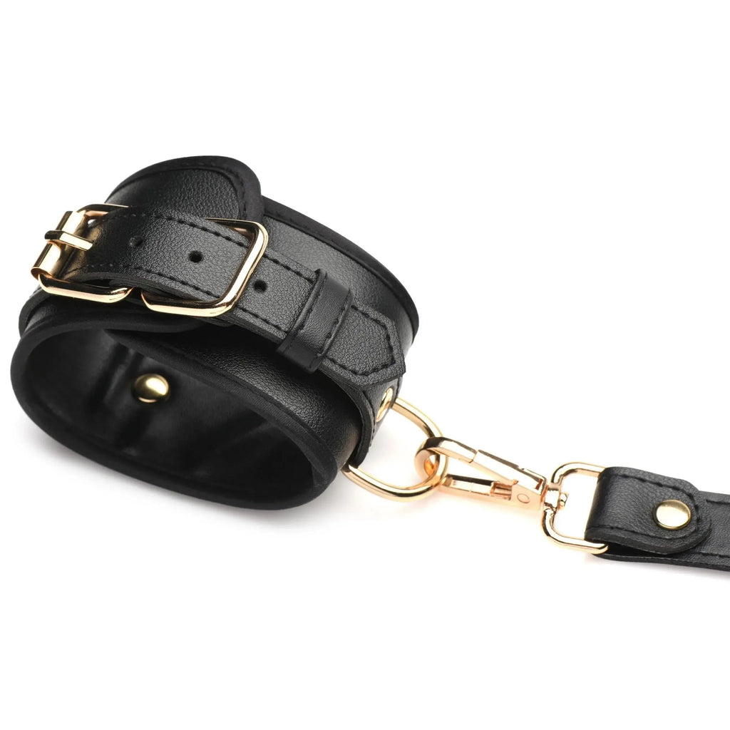 Bondage Harness With Bows - Medium/large - Black – body-safe materials | Fu'Cha Exotics