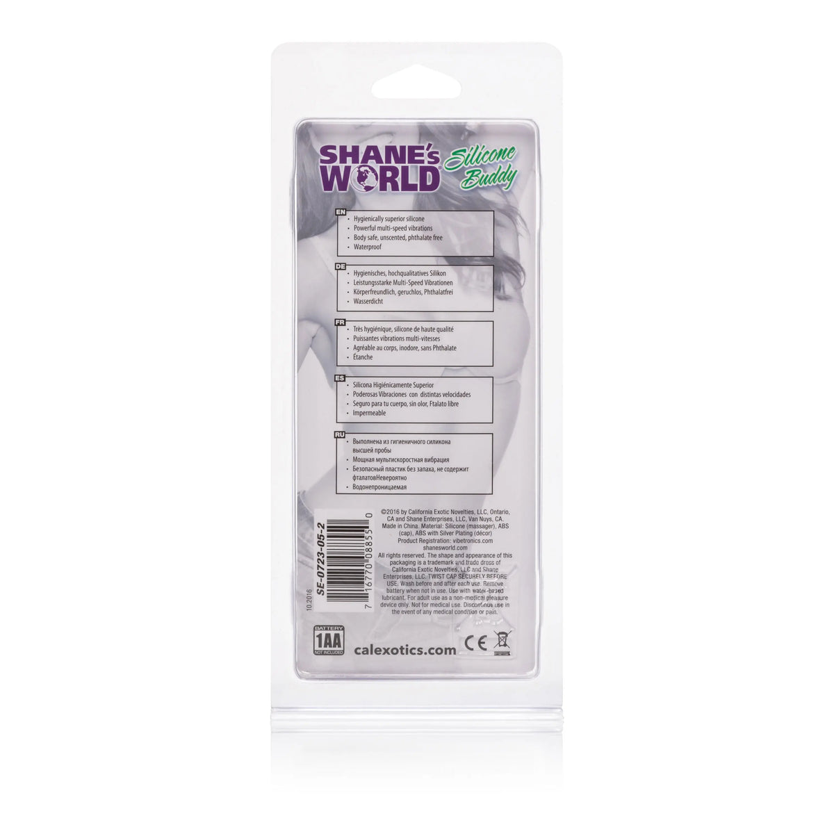 Shane's World Silicone Buddy - Purple – body-safe silicone | Fu'Cha Exotics