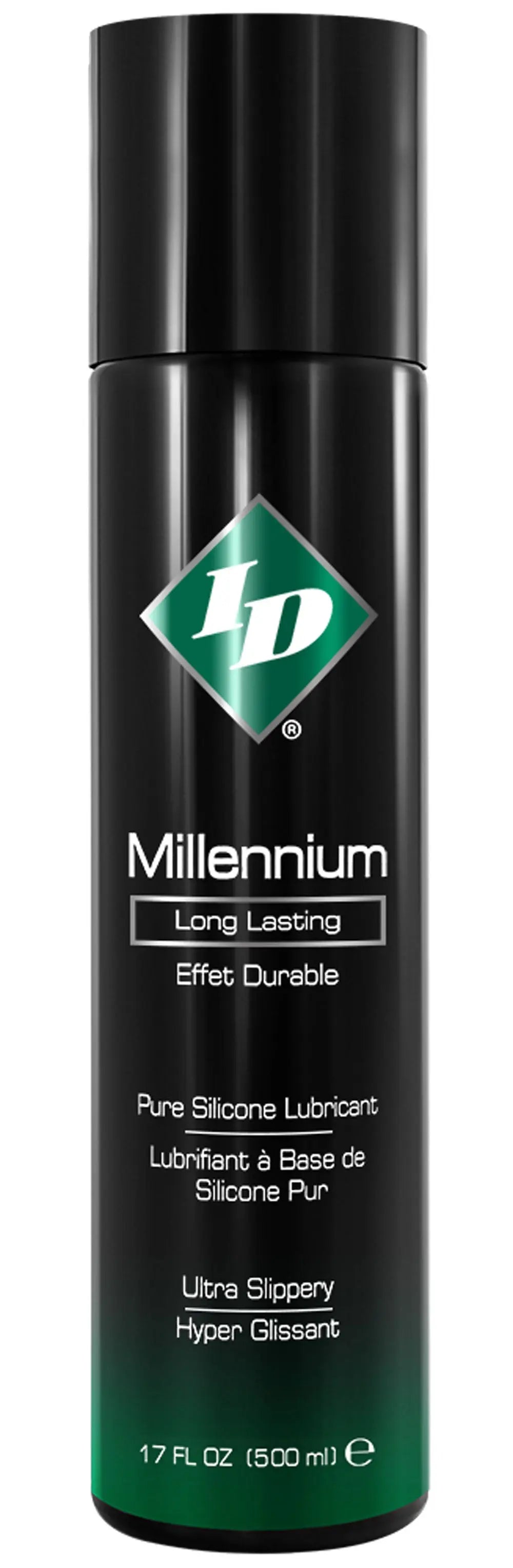 ID Millennium Silicone Lubricant 17 Oz – body-safe silicone | Fu'Cha Exotics