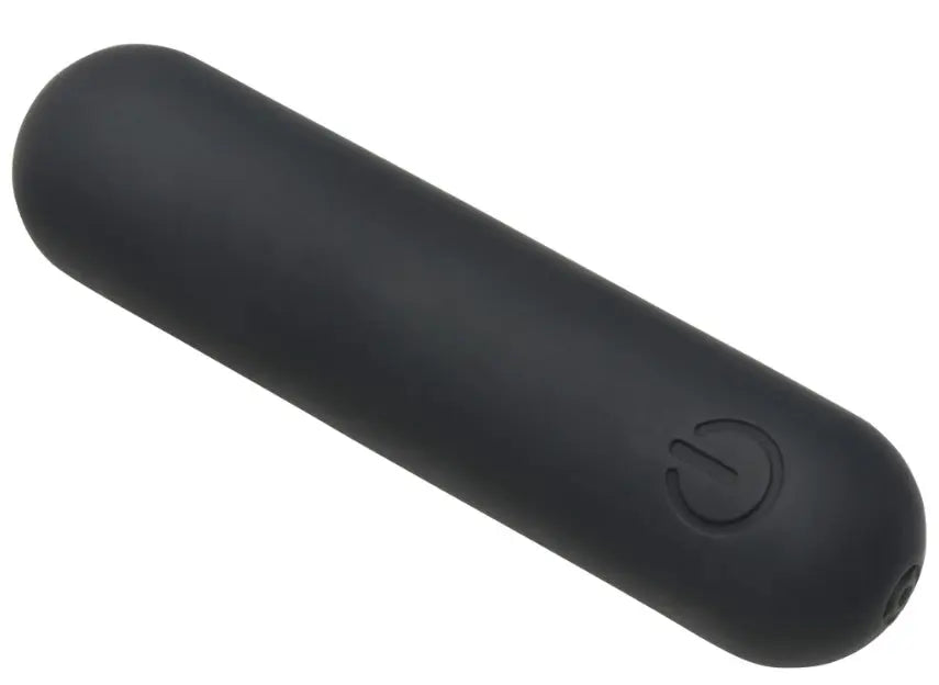 Flexible Silicone Bullet - Black – body-safe materials | Fu'Cha Exotics