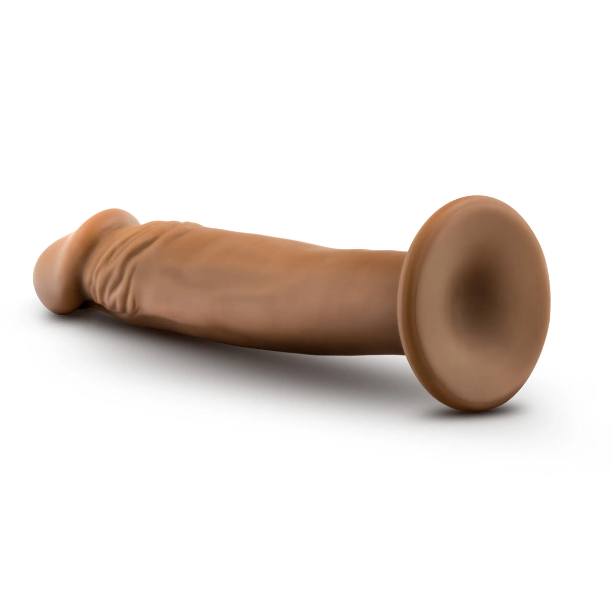 Dr. Skin - Dr. Small - 6 Inch Dildo - Mocha – body-safe materials | Fu'Cha Exotics