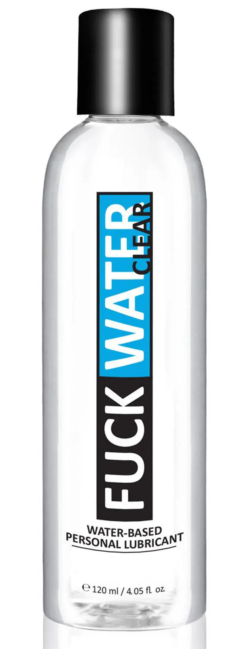 Fuck Water Clear 4oz Water Based Lubricant – body-safe materials | Fu'Cha Exotics