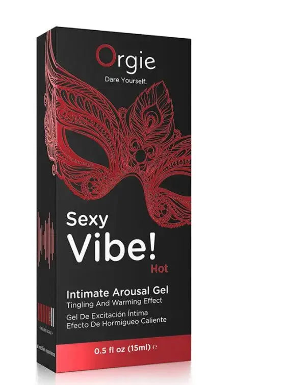 Sexy Vibe Hot Intimate Arousal Gel 15ml – body-safe materials | Fu'Cha Exotics