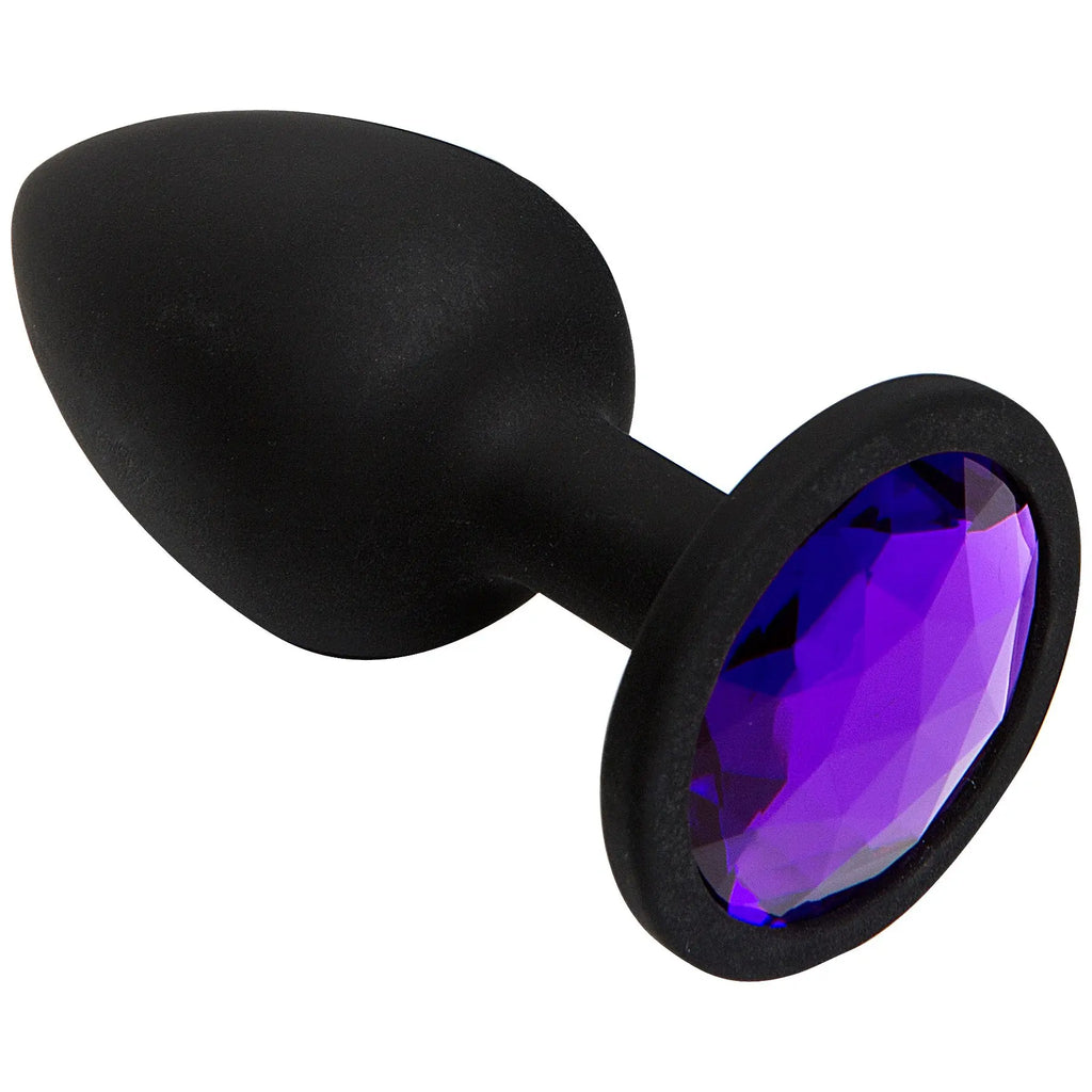 Booty Bling - Purple - Small – body-safe silicone | Fu'Cha Exotics